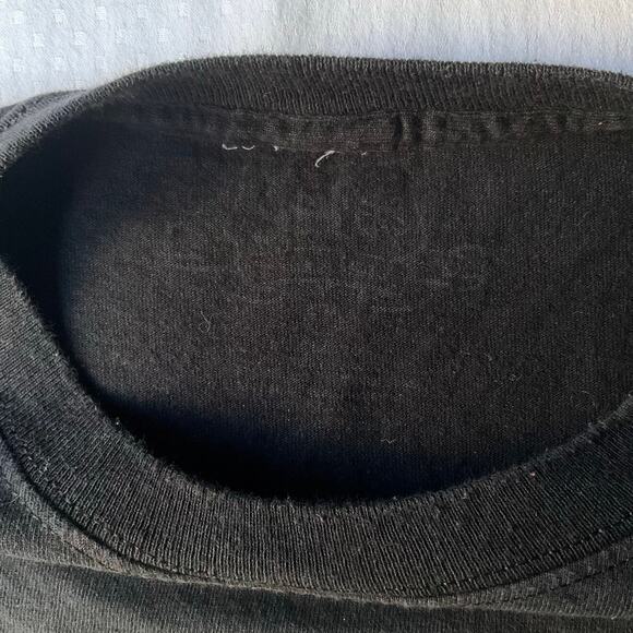 Men’s Short Sleeve T-shirt size L, Black, It’s Not A Beer Belly It’s A Gas Tank - Picture 6 of 7